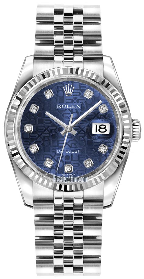 rolex day date blue 36|diamond rolex 36mm price.